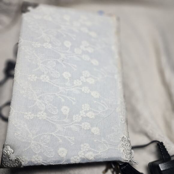 Black/White Lace/Victorian Junk Journal,  9.5 x 6 x2.5 - Picture 9 of 9